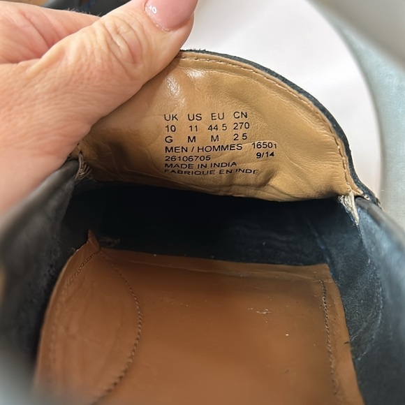 Clarks Kelan Lane Navy Leather Loafers Men’s Size 11 main image 13